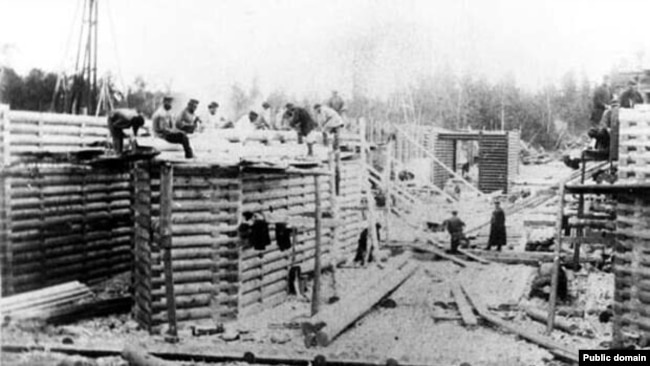 Строительство Обь-Енисейского канала. 1880-е годы
