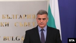 Министерот за одбрана на Бугарија Стефан Јанев