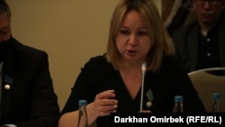 Мәжіліс депутаты Снежанна Имашева. Астана, 26 қараша 2021 жыл.