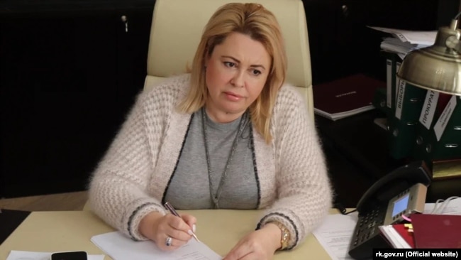 Глава российской администрации Ялты Янина Павленко