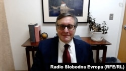 Matthew Palmer, the U.S. special envoy in Bosnia-Herzegovina for election reform, during an interview with RFE/RL's Balkan Service on November 26.