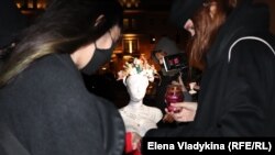 Акция против против гендерного насилия в Петербурге