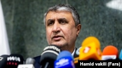 Mohammad Eslami, președintele Organizației Iraniene pentru Energie Atomică
