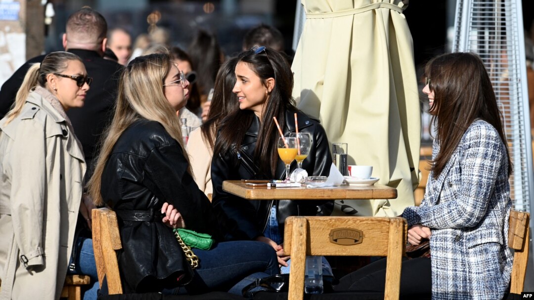 Bašte kafića u Zagrebu, novembar 2021.