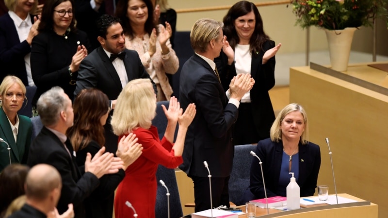 Švedska premijerka dala ostavku nekoliko sati nakon što je izabrana