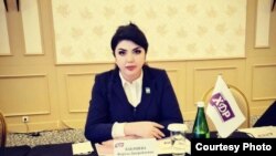 Феруза Бабашева, депутат от Народно-демократической партии Узбекистана. Фото с социальных сетей.