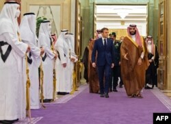 Франциянын президенти Эммануэл Макрондун Сауд Арабияга расмий сапары. 4-декабрь, 2021-жыл.
