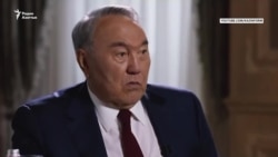 Что сказал Назарбаев об Аблязове накануне годовщины событий в Жанаозене и что тот ответил?