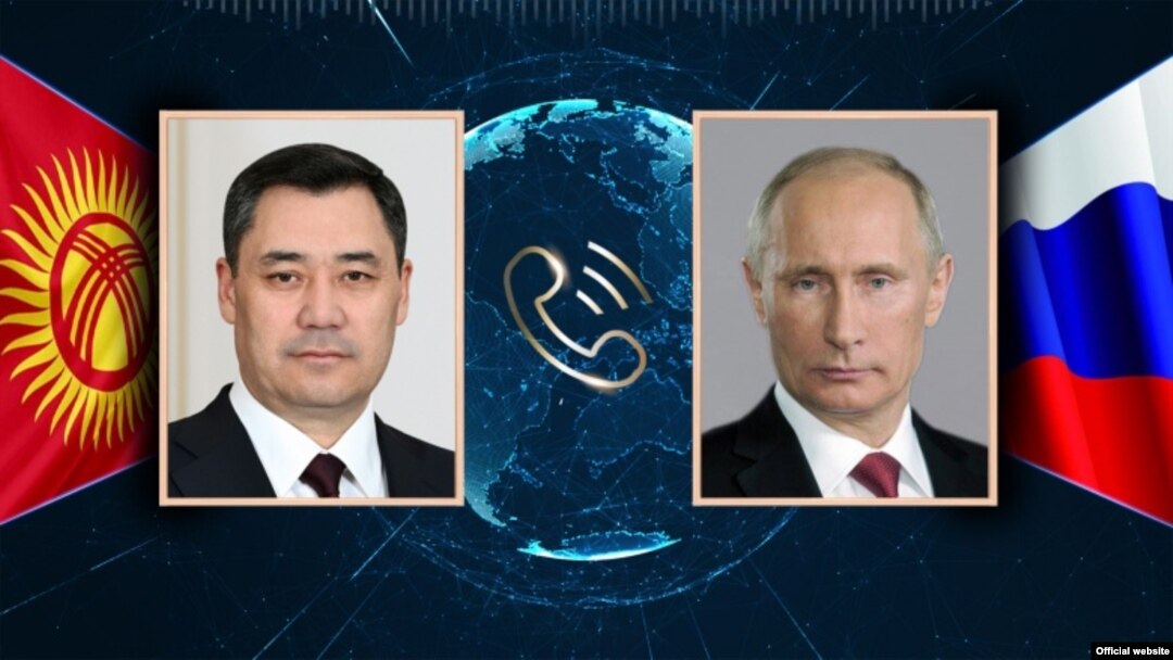 Жапаров менен Путин телефон аркылуу сүйлөштү. 