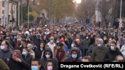 Protestne blokade puteva širom Srbije