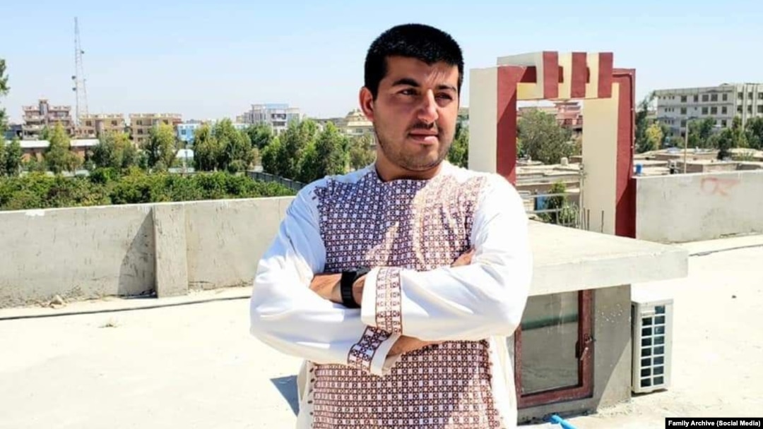 Naweed Azami, 30, was allegedly killed by the Taliban. 