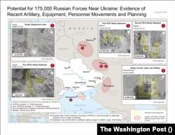 За даними американської розвідки, кількість російських військ біля кордонів України і в окупованому Криму на початку наступного року може сягнути 175 тисяч – це більше, ніж навесні