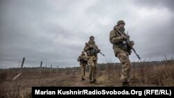 Украінскі патруль на мяжы зь Беларусьсю ў Чарнігаўскай вобласьці, архіўнае фота