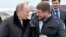 Владимир Путин (слева) и Рамзан Кадыров