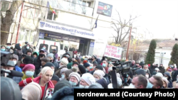 Proteste la Bălți în sprijinul Marinei Tauber