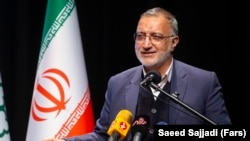 Alireza Zakani, gradonačelnik Teherana, glavnog grada Irana 4. decembra 2021.