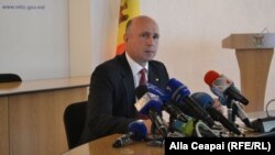 Pavel Filip, ministrul moldovean al comunicațiilor.