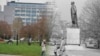 Czechia -- MOntage of Lenin Monument