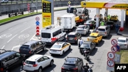 Черги на АЗС у Москві. 30 серпня 2026 року 