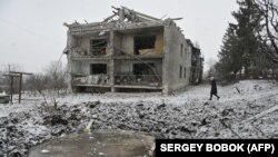 Пошкоджений житловий будинок після обстрілу військами РФ Куп’янська Харківської області 18 лютого 2024, фото ілюстративне