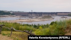 Хортиця після руйнування Каховської ГЕС та обміління Дніпра, 23 липня 2023 року