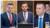 Victor Moraru (stânga), Mihai Precup (centru) și Ciprian Cătălin Hojda (dreapta) sunt noii șefi ai super-agenției în subordinea căreia vor fi toate companiile de stat.