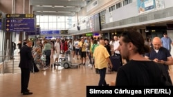 Terminalul de sosiri al Aeroportului Henri Coandă (Fotografie de arhivă)