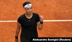 Українська тенісистка Ангеліна Калініна. Рим, Італія, 19 травня 2023 року