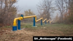 Gazele pentru Transnistria sunt aduse până la granița cu R. Moldova de o companie maghiară, iar de acolo sunt transportate în estul țării de „Moldovagaz”. Imagine de arhivă