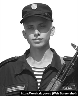Российский военнослужащий из Крыма Данила Ткаченко