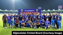 پیروزی تیم ملی افغانستان در سلسله مسابقات بیست آوره با تیم کریکت امارات متحده عربی