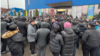 “Дордой” базарында нааразылык акцияга чыккан соодагерлер. 30-ноябрь, 2023-жыл.
