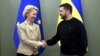 Володимир Зеленський і Урсула фон дер Ляєн під час зустрічі в Києві, ілюстраційне фото