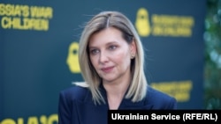 “Our main enemy here is time, unfortunately, because, first of all, children grow up. We don't have a year, or two, or three. We need to understand this," Ukraine's first lady Olena Zelenska said in Riga.