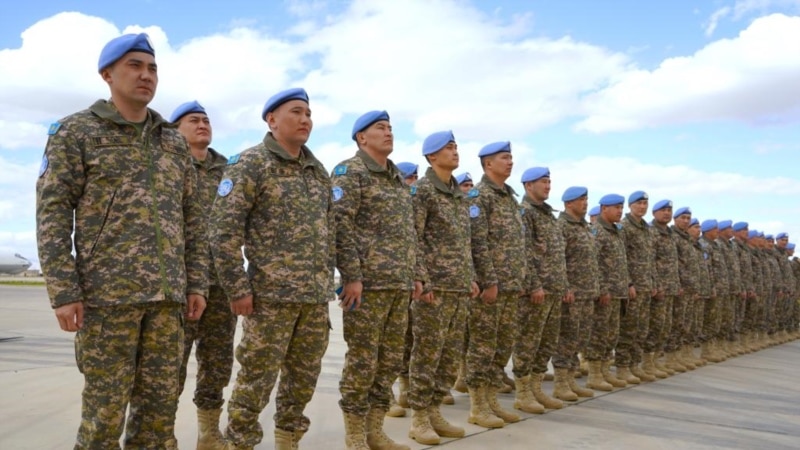 Рота казахстанских миротворцев прибыла на Голанские высоты — Минобороны