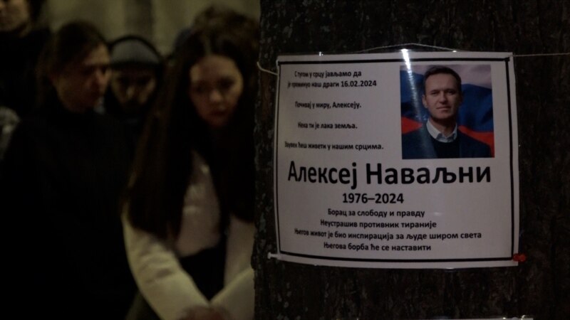 Tihi pomen za Navaljnog u Beogradu