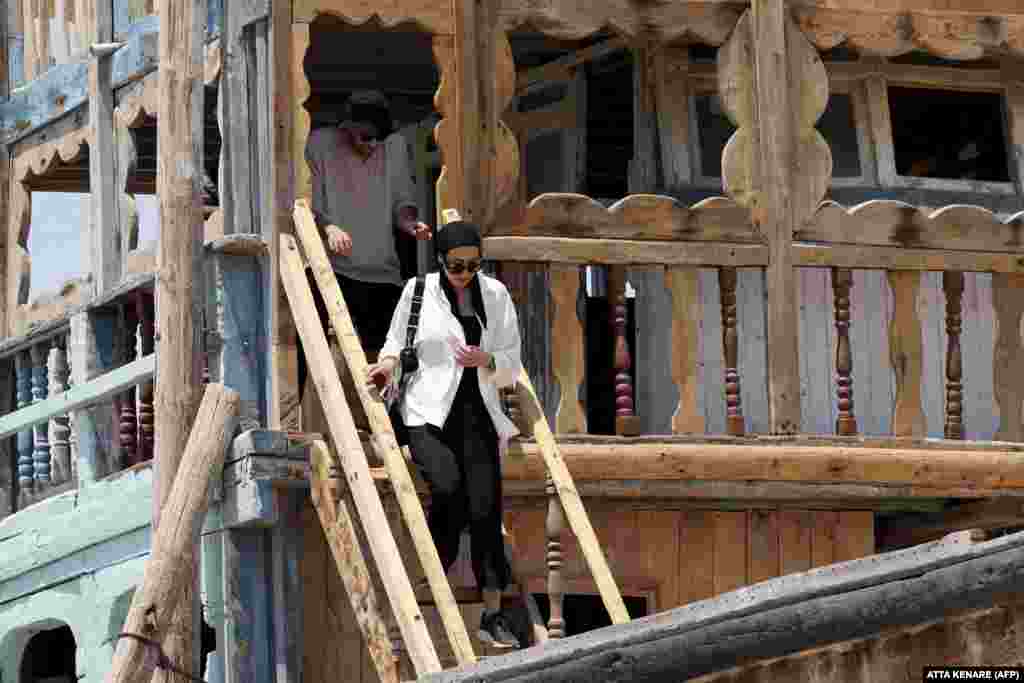 Iran&#39;s Qeshm Island hopes to attract more tourists to see these traditional boats, which are an important part of their culture. However, with fishing and pearling in decline, shipowners are resorting to alternative uses for their vessels, such as turning them into cafes or stripping the vessels of their wood to be used elsewhere.