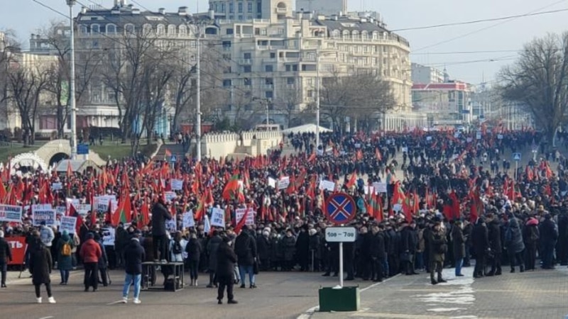 Tiraspolul spune că transnistrenii sunt chemați la protest de organizatori anonimi, dar arată spre Chișinău. Chișinăul nu comentează încă