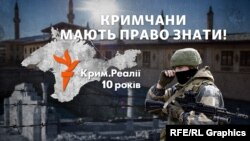 Кримський проєкт Радіо Свобода створено в березні 2014 року – в перші тижні окупації та анексії Російською Федерацією Кримського півострова