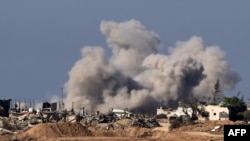 Sulme në Rripin e Gazës më 7 janar 2024. 