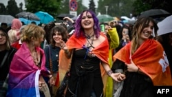 Шествието за правата на ЛГБТ хората София Прайд. Архивна снимка.