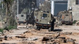 خودروهای زره‌پوش ارتش اسرائیل در غزه