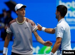  Синер и Джокович 