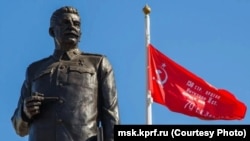 Thanks to Stalin, the Russian Orthodox Church has “a large number of new martyrs,” a priest said at the unveiling of a massive bronze statue of the dictator on August 15.