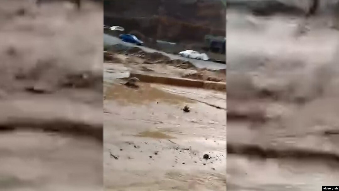 Ош-Ноокат жолундагы сел. 