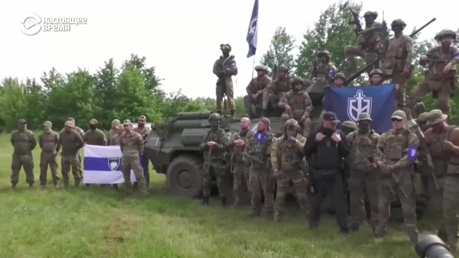 Бойцы «Русского добровольческого корпуса» и легиона «Свобода России» рассказали журналистам о боях в Белгородской области