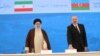 Ադրբեջանի և Իրանի նախագահները ամբարտակների և հիդրոհանգույցների բացման արարողությանը, 19-ը մայիսի, 2024թ.
