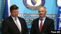 James Heappey i Zukan Helez, Sarajevo, 22. maj 2023.