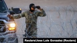 აშშ-მექსიკის საზღვარი. სიუდად-ხუარესი. 5 ოქტომბერი, 2023.