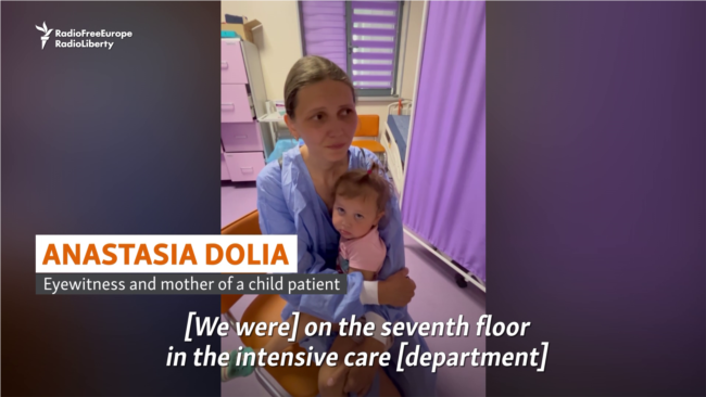 Eyewitness Recounts Attack On Children's Hospital In Kyiv